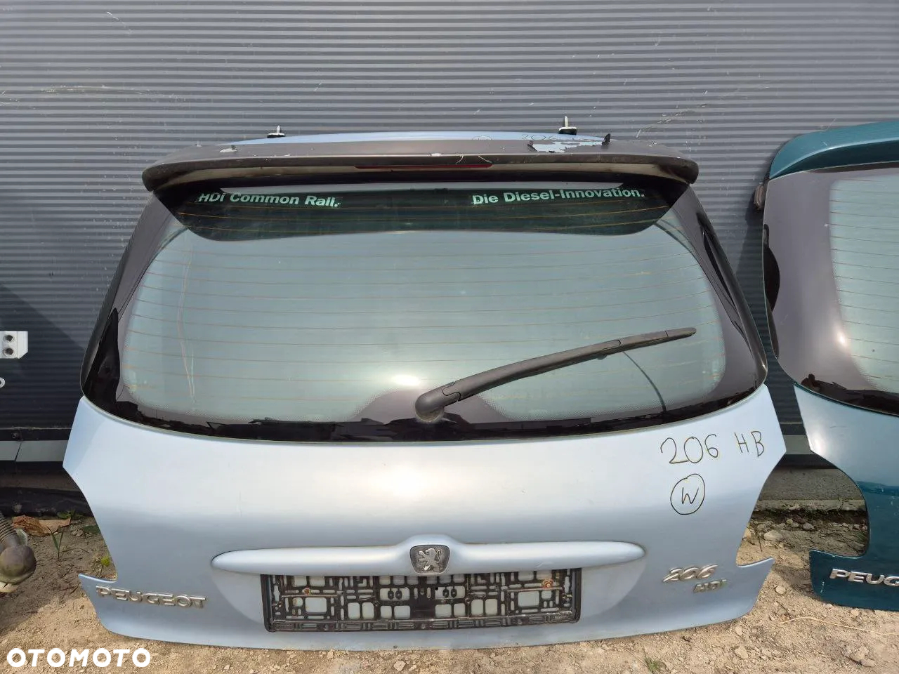 MASKA DRZWI PRZEDNIE DRZWI TYLNE PEUGEOT 206 - 6