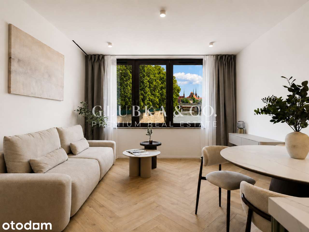 WYJĄTKOWY APARTAMENT Z WIDOKIEM NA RZEKĘ |2 POKOJE | SAUNA | CONCIERGE