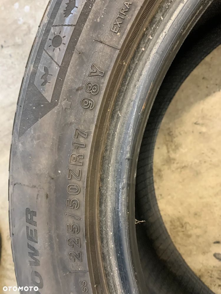 2 opony wielosezonowe 225/50/17 Tristar all season power - 9