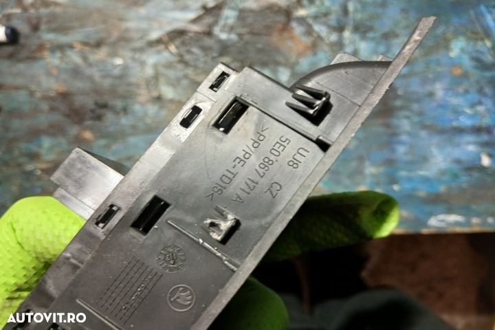 Butoane geam sofer 5E0959857 5E0867171A 5E0959857 5E0867171A Skoda Oc - 5