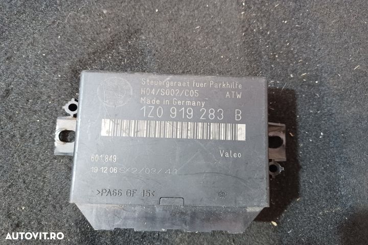 Modul senzori parcare 1Z0919283B 1Z0919283B Skoda Octavia 2 [facelift - 3