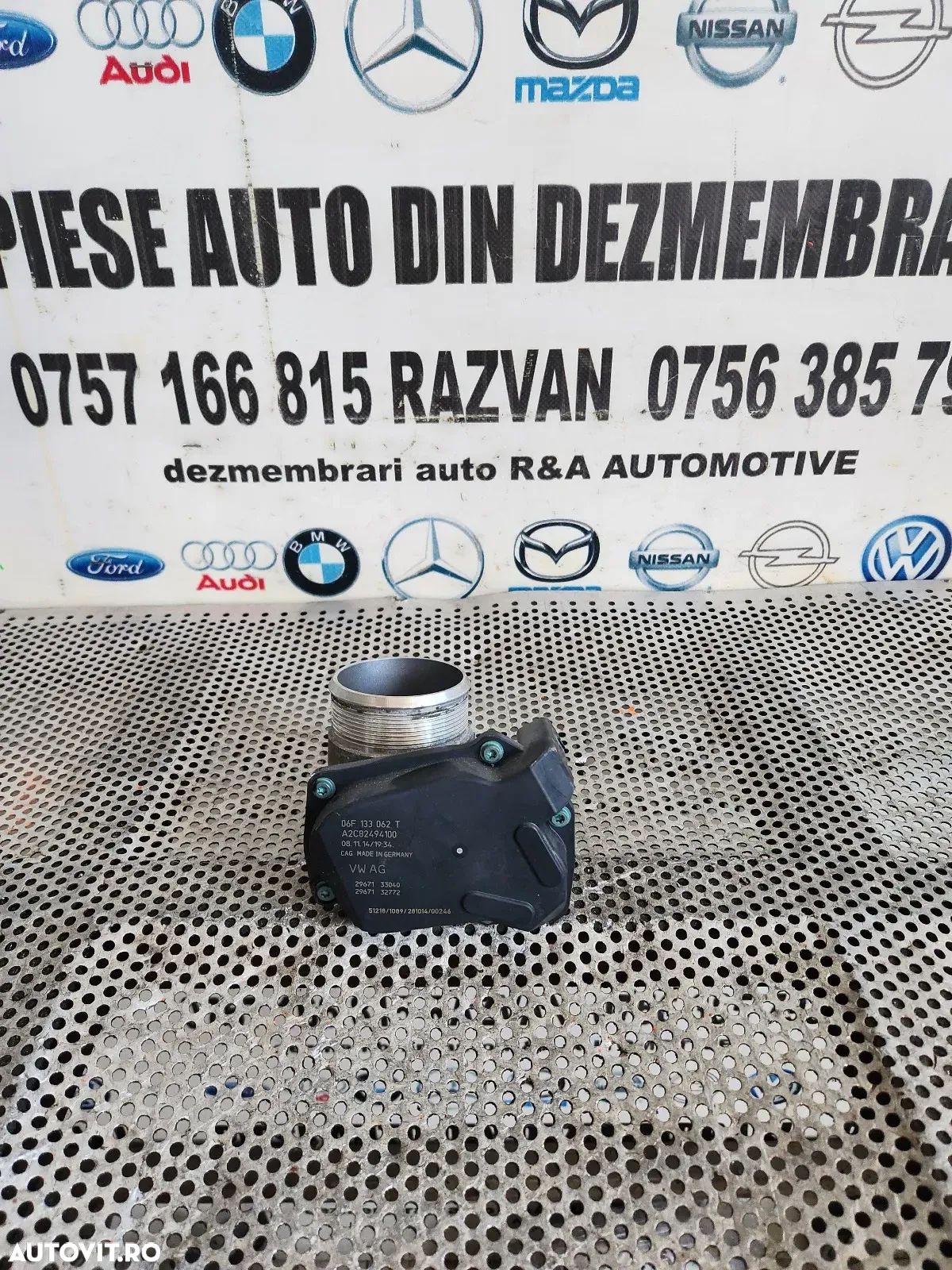 Clapeta Acceleratie Vw Seat Skoda Audi 1.8 2.0 Benzina TFSI TSI Cod 06FT A4 A5 Passat Golf Octavia - 1