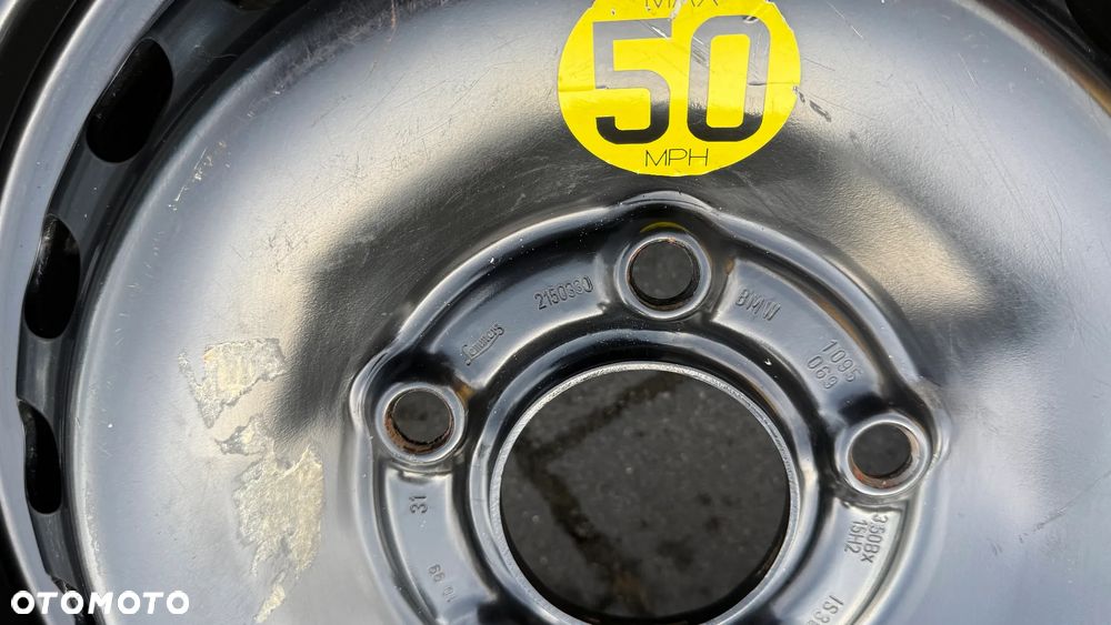 Nowe koło dojazdowe r15 5x120 Bmw 125/90 Dojazdówka 5x120 ET36 e46 e36 2150330 vw t5 transporter - 5