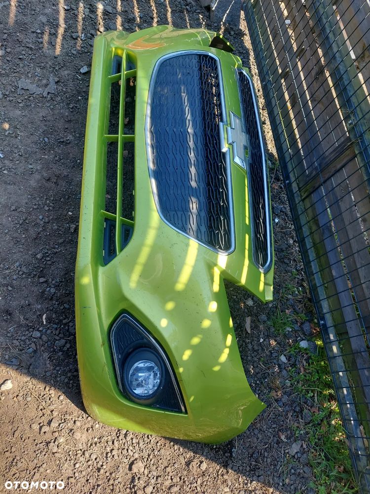 Chevrolet spark lift zderzak przód kompletny chrom - 3