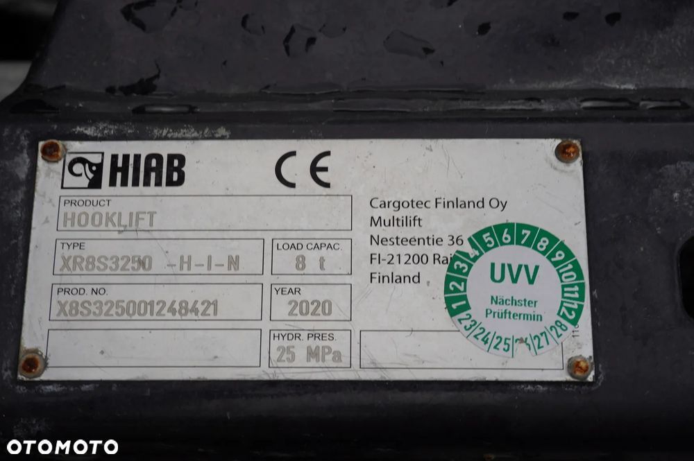 MAN TGM 13.290 / 4x4 / 30 tys. km!!! / hakowiec HIAB XR8S3250 / DMC 15 ton - 10