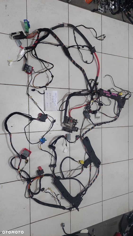 WIĄZKA INSTALACJA KABINY RAMA FIAT DUCATO III R2017