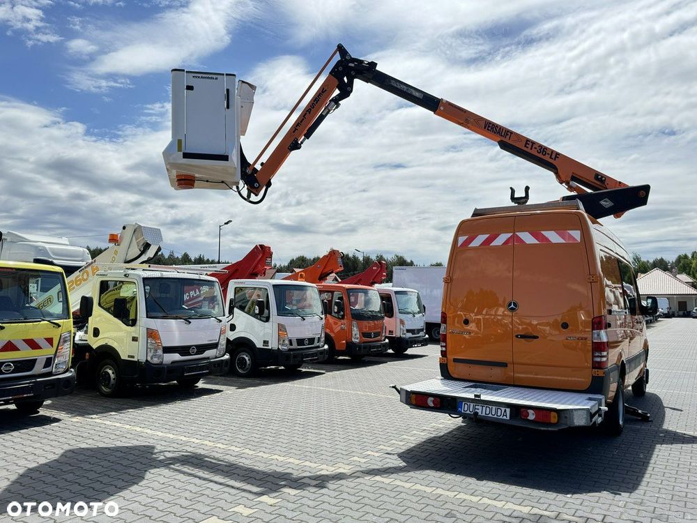 Mercedes-Benz Sprinter Zwyżka Podnośnik Koszowy VERSALIFT KLUBB ET-36-LF UDT - 24