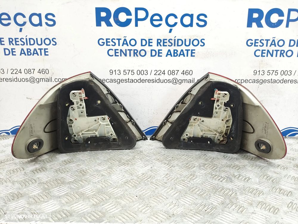 Farolins traseiros trás direito esquerdo LED originais Mercedes Benz Classe E W211 Carro Avantgarde Pré Facelift de 2001 a 2006 - 9