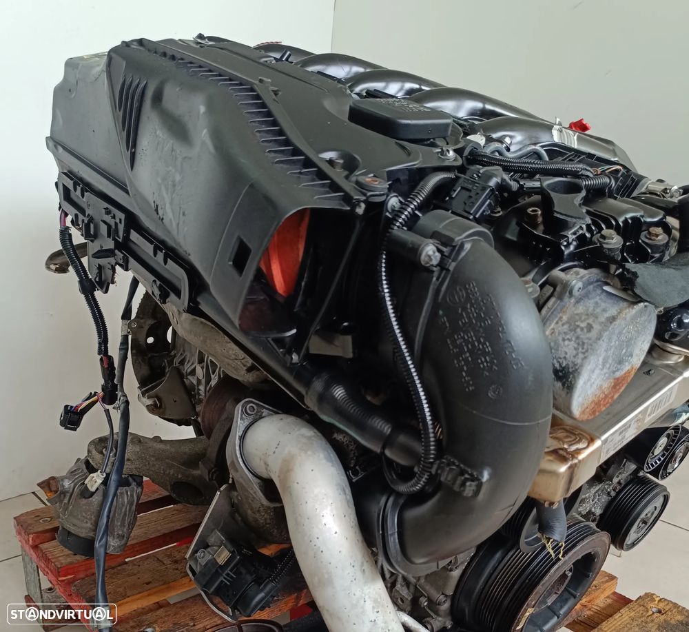 Motor Bmw 330D 231cv E90 M57 306D3 bloco aluminio caixa velocidades 6HP28 024WFC - 3