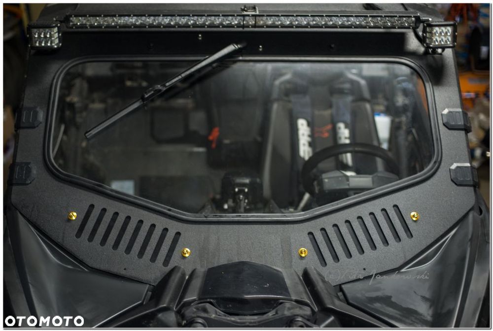 Can-am Maverick X3 szyba pełna wysoka szklana - 10