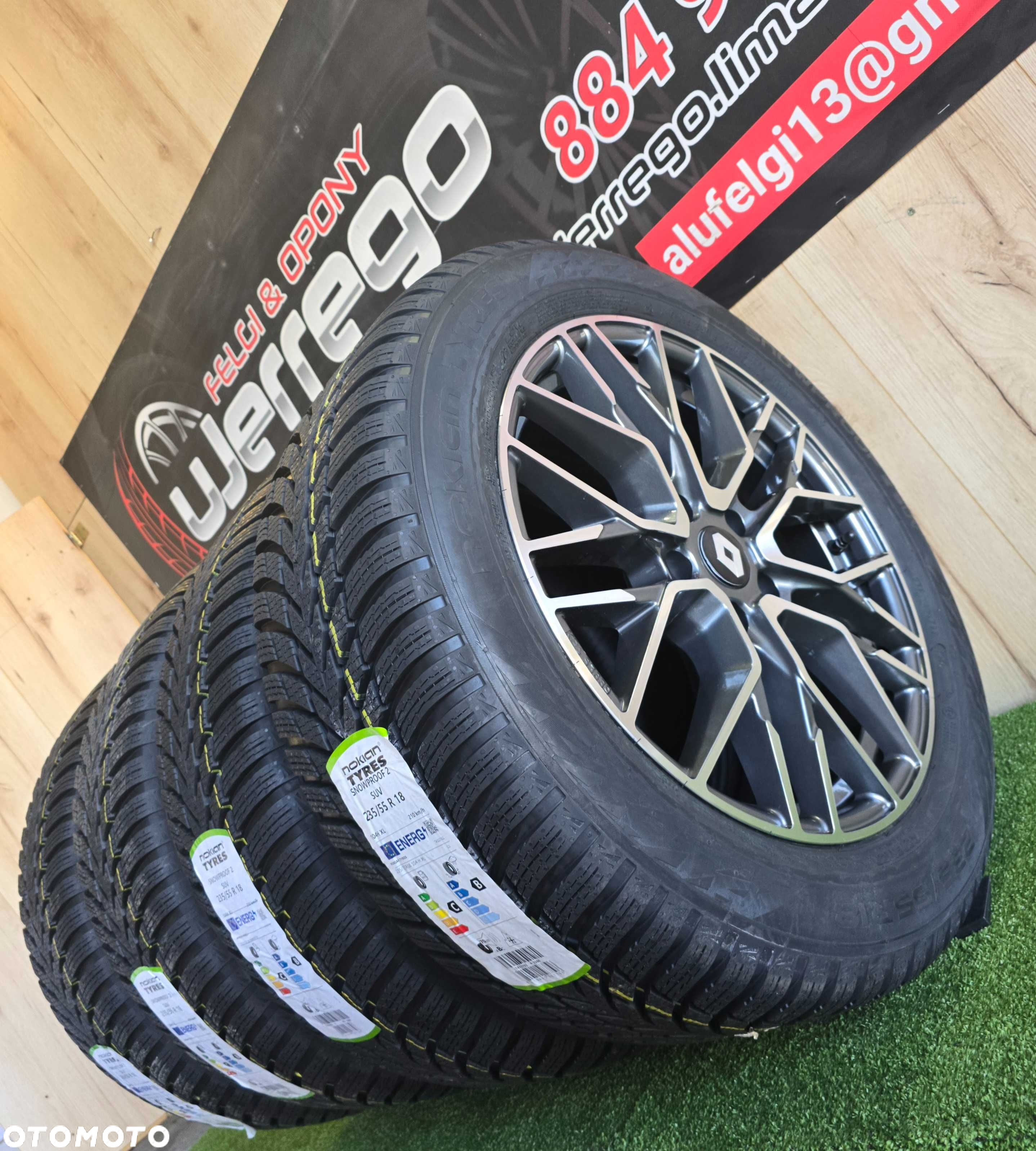 Koła Zimowe RENAULT AUSTRAL 18x5x114,3 Nokian SnowProof2 235/55/R18 - 7