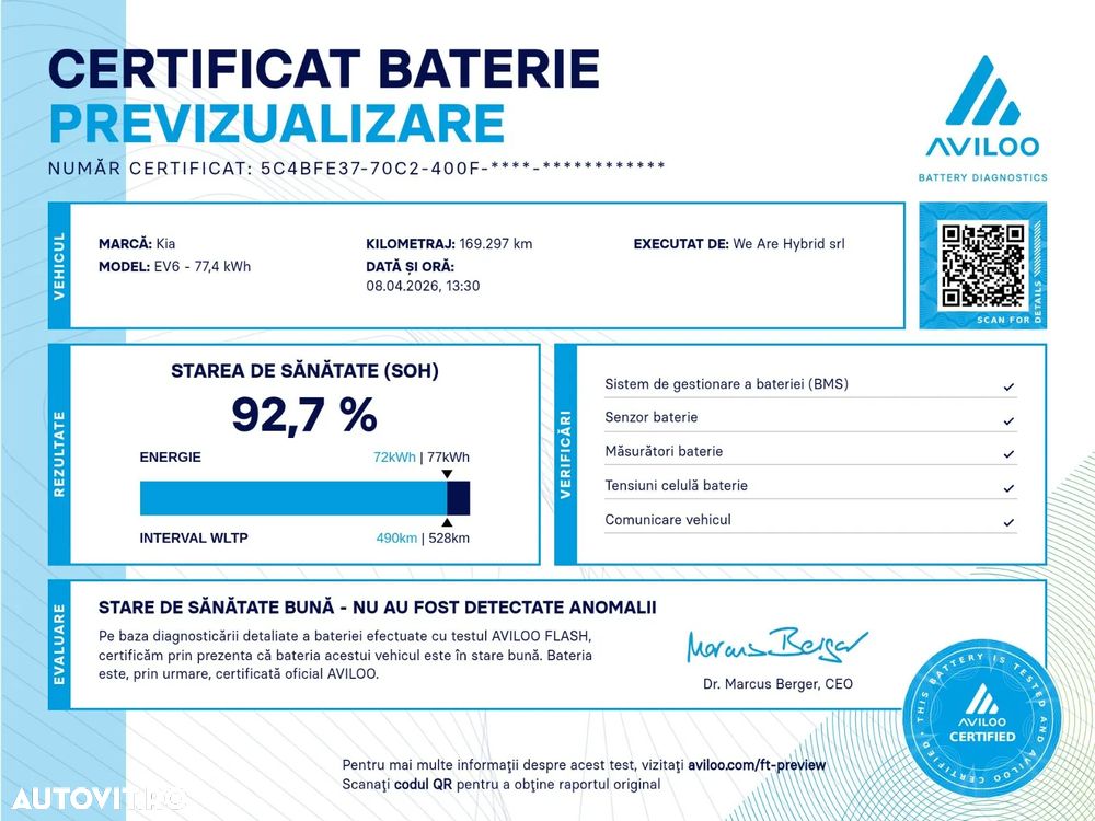 Kia EV6 77,4-kWh Business - 16