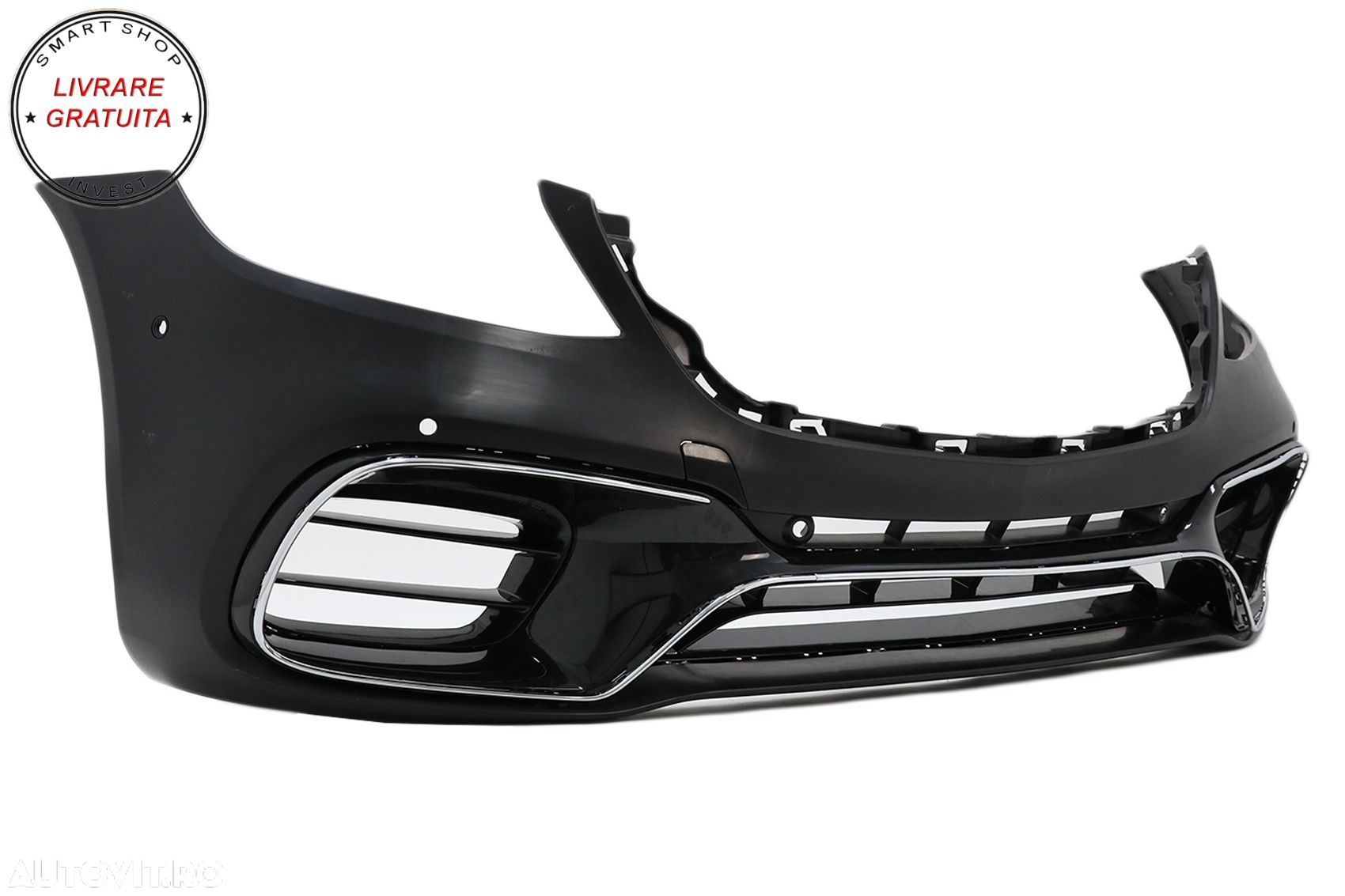 Pachet Exterior Complet Mercedes S-Class W222 (2013-2017) Facelift S63 Design Cu S- livrare gratuita - 3