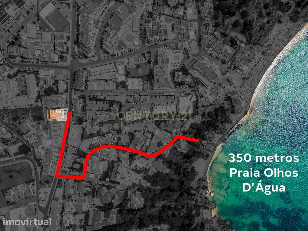 Apartamento T3 em Olhos de Água  Vista-Mar - Grande imagem: 2/28