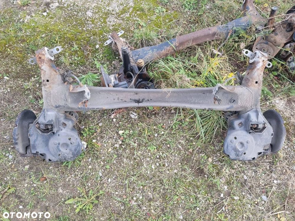 citroen c4 picasso ii (krótki) belka oś tylna zawieszenia mała tarcza - 2