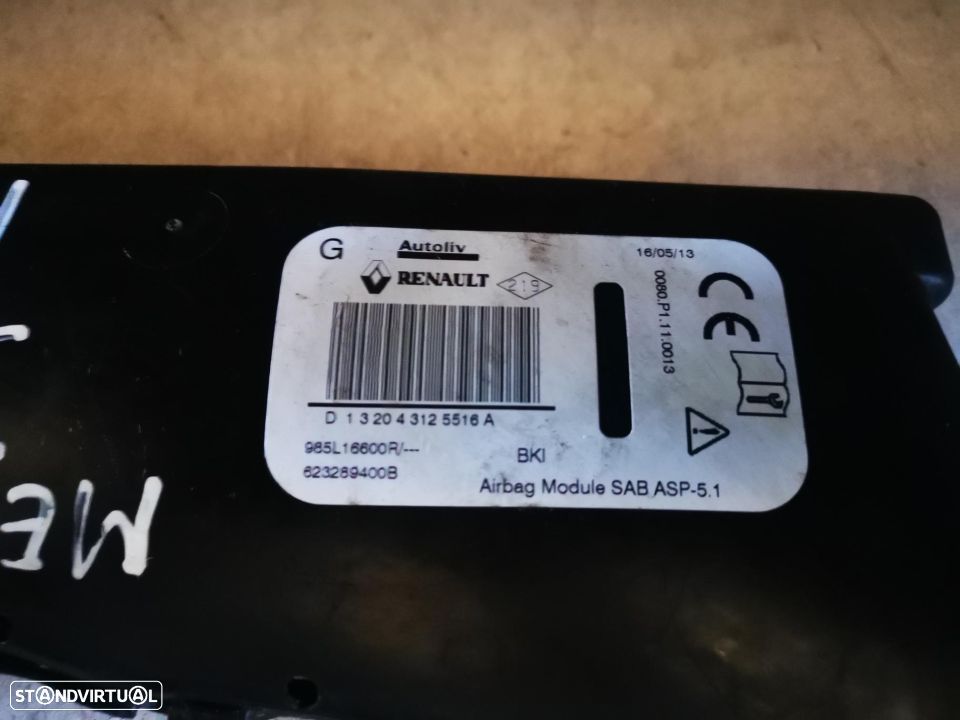 RENAULT MEGANE 3 / III AIRBAG BANCO ESQUERDO - AG003 - 2