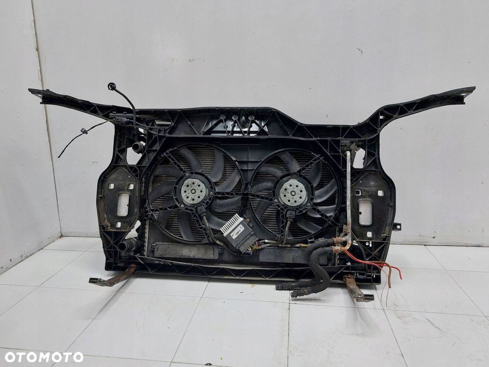audi q5 8r 08r- 2.0 tfsi 2.0 tdi pas przedni chłodnice wentylatory automat - 9
