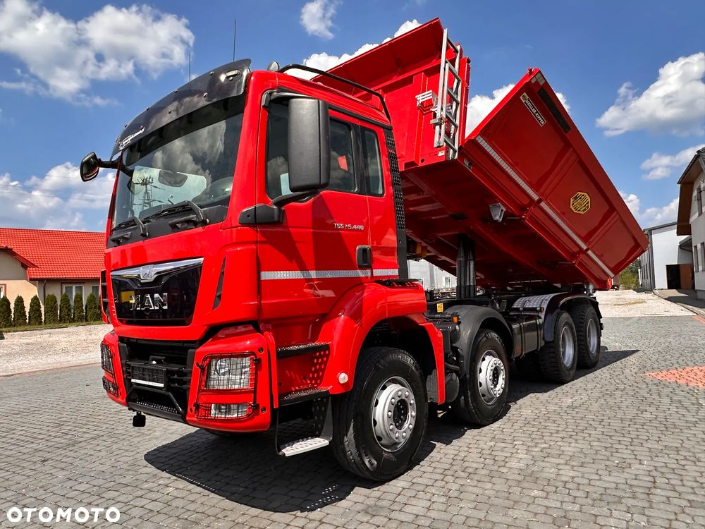 MAN TGS 35.440 8x4 WYWROTKA MEILLER BORDMATIC / DMC 34t / - 12
