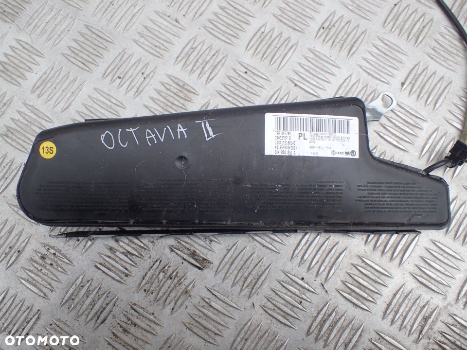 Air bag poduszka fotela lewa - Skoda Octavia 1K4880241D - 1
