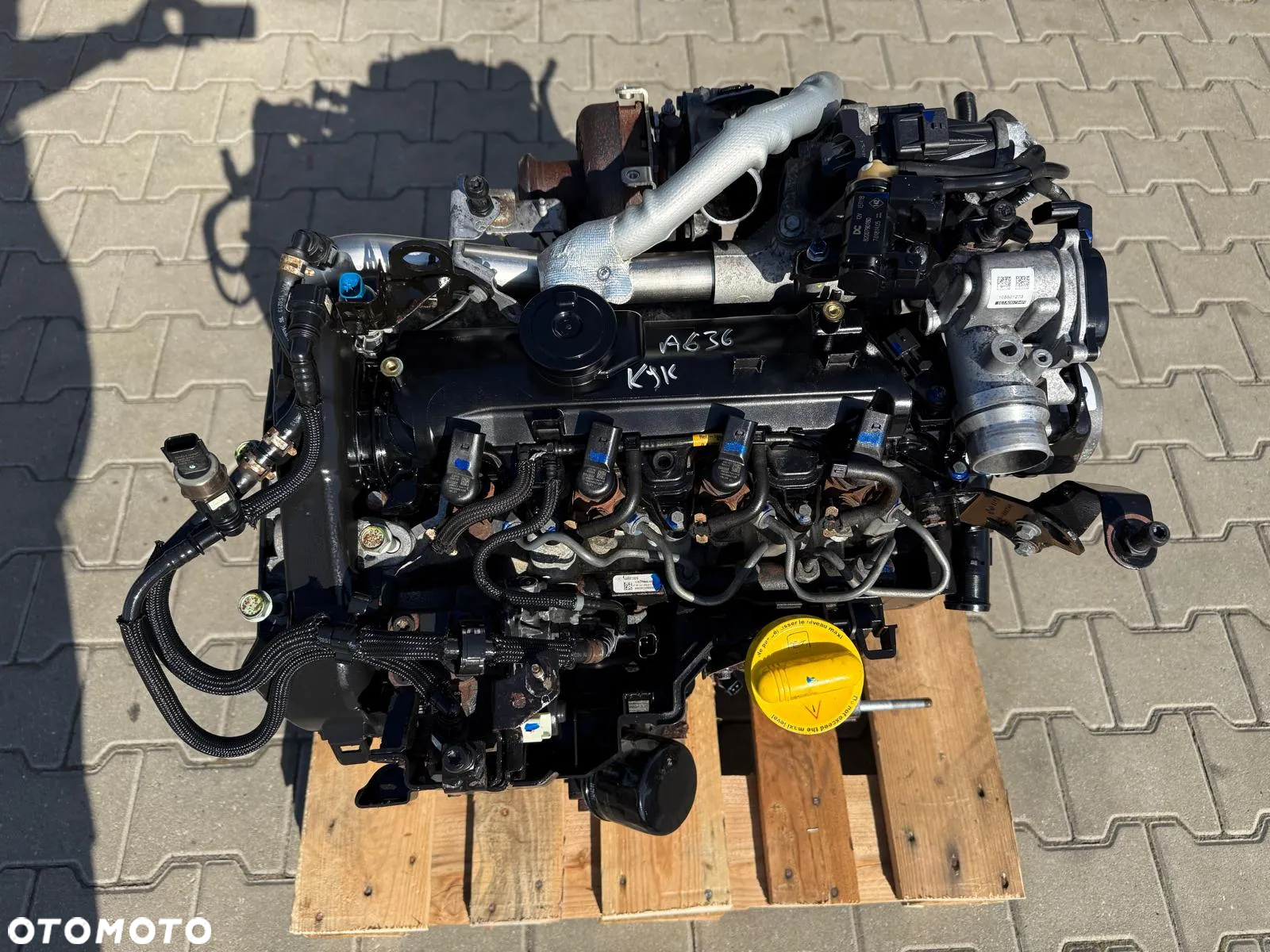 SILNIK NISSAN QASHQAI II J11 1.5 DCI K9K A636 K9K636 150000km - 3