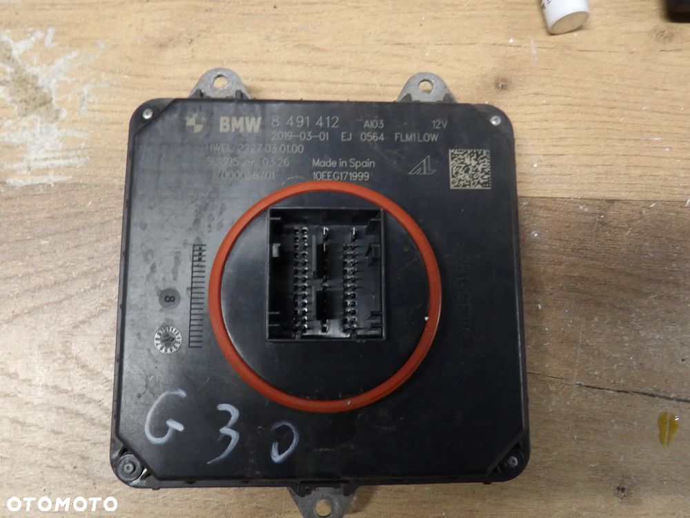 BMW - G30 - MODUŁ , STEROWNIK  , PREZTWORNICA ŚWIATEŁ - LED - 8491412 - 1