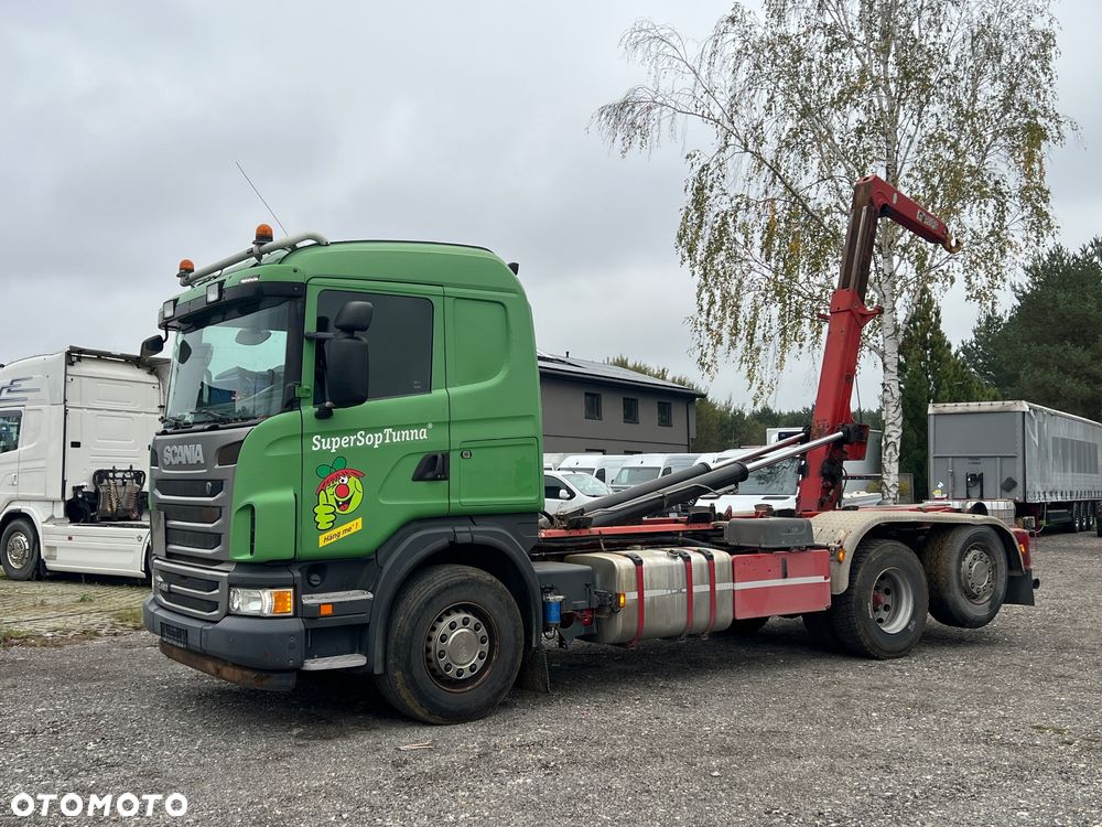 Scania G480 PDE bez egr 450Tkm jeden właściciel ASO TYLKO SCR HIAB HAKOWIEC MULTILIFT - 1
