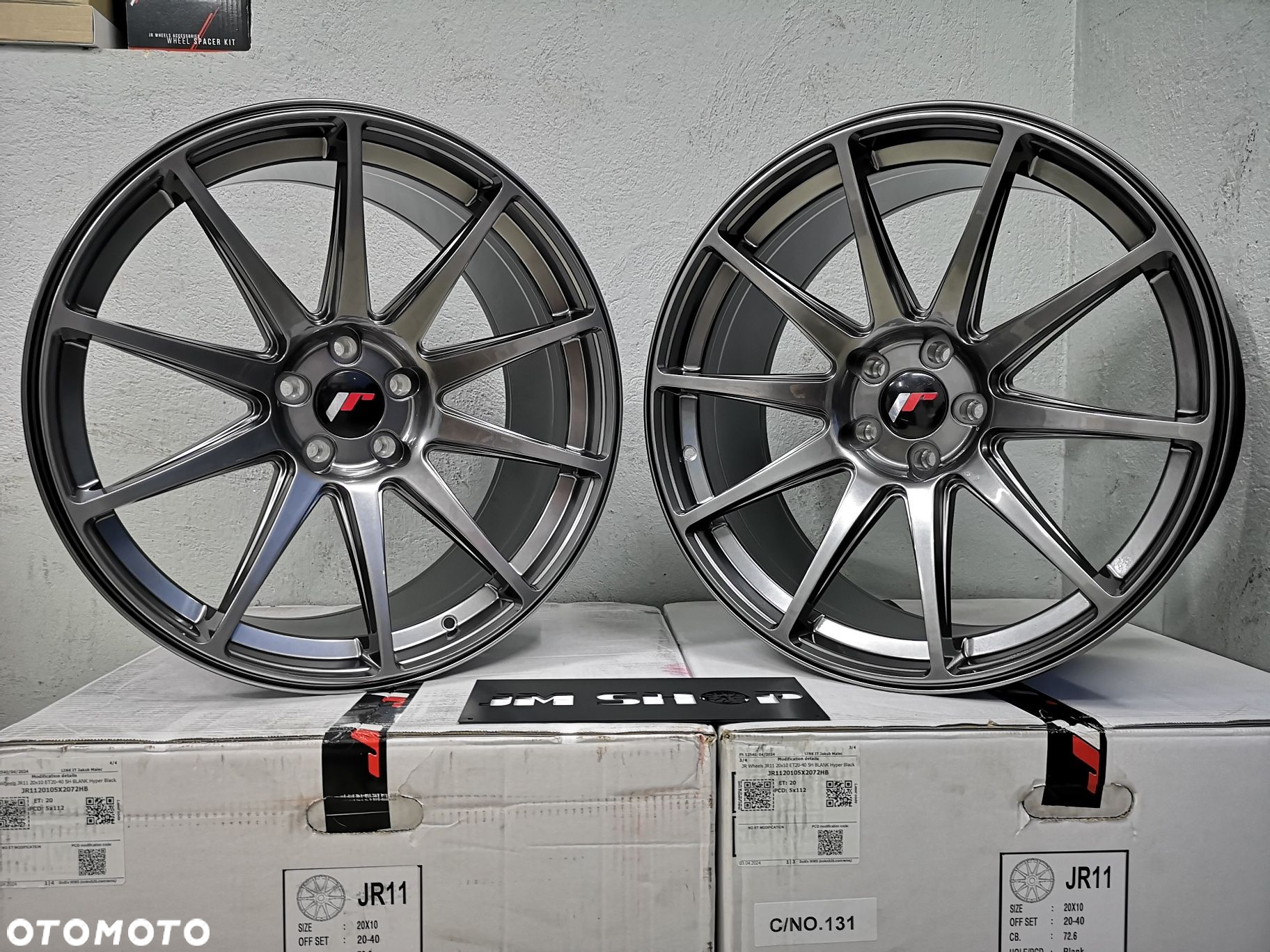Felgi Japan Racing JR11 20" 10J 20x10" 5x112 NOWE - 8