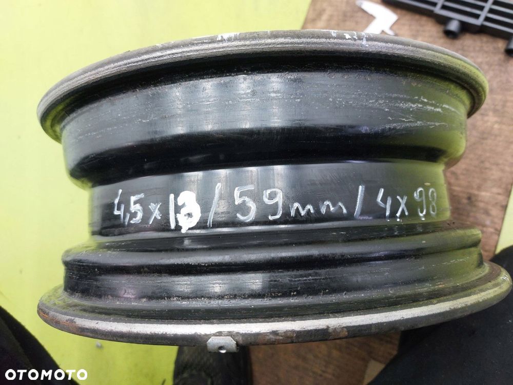 Felgi stalowe FELGA FIAT PUNTO I 94-99 4X98 5J X 13 / 59 MM - 5