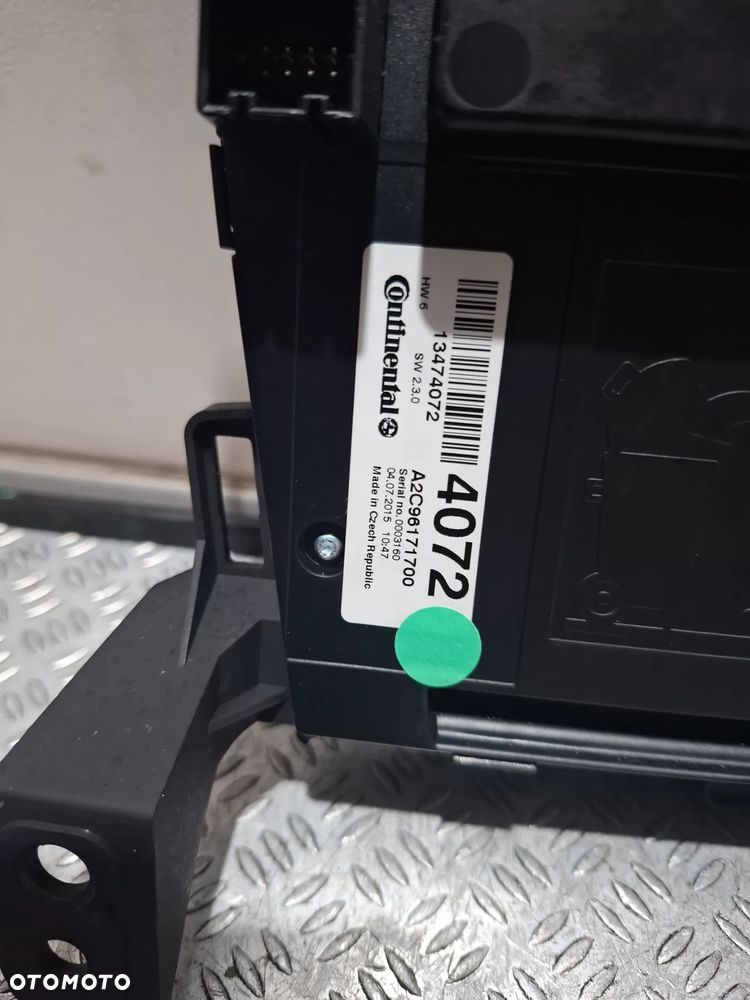 Panel radia Opel Zafira C Rok 2015 nr 13474072 - 2