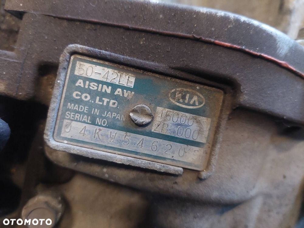SKRZYNIA BIEGÓW AUTOMATYCZNA AUTOMAT KIA CARNIVAL I LIFT 2.9 CRDI 50-42LE - 8