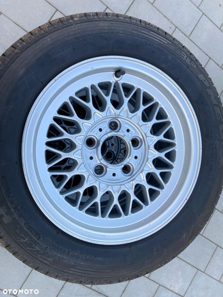 Koła BMW styling 5 E30 E32 E34 E36 15 cali ET20 7J 5x120 BBS 205/60r15 - 4