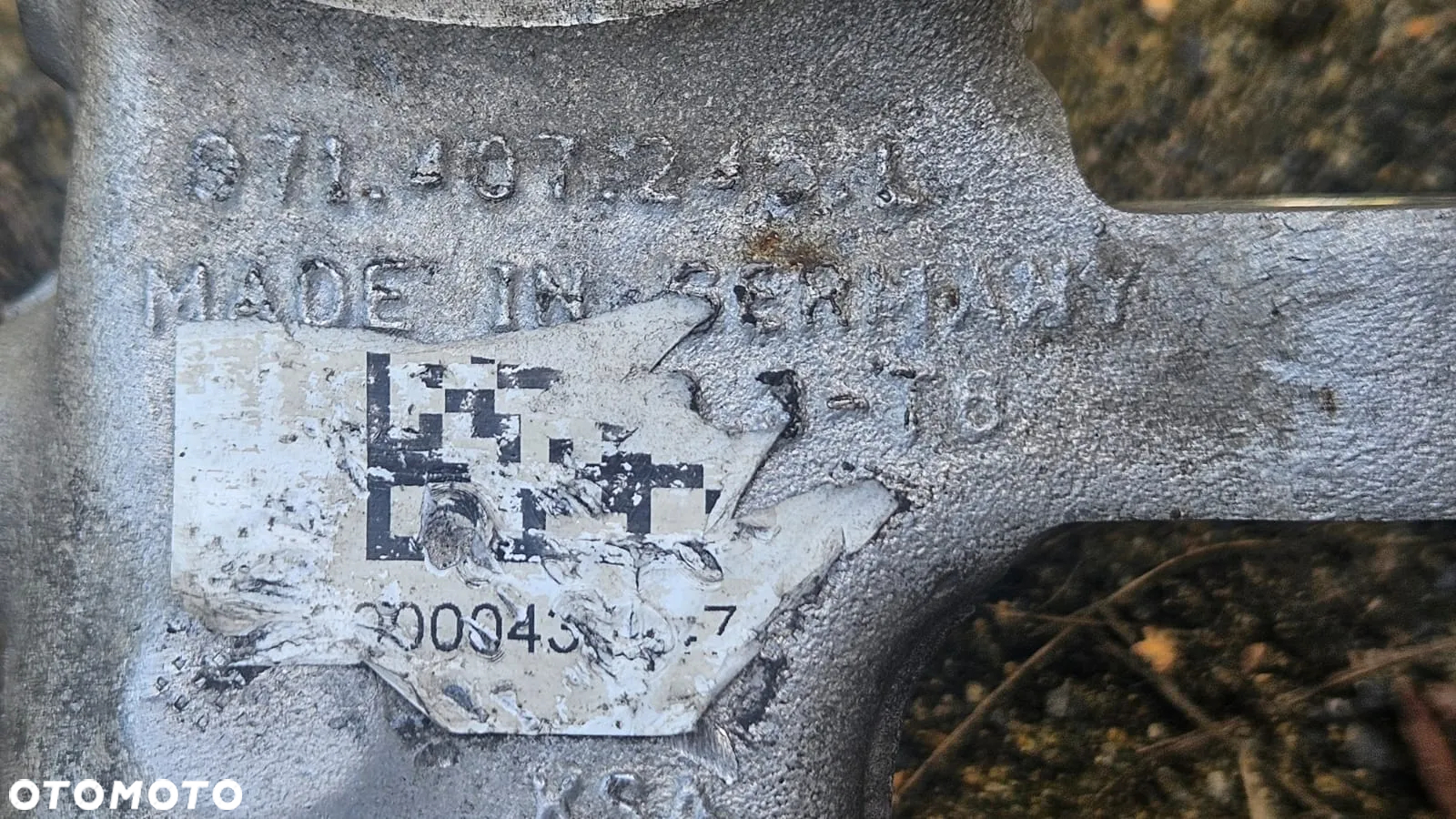 PORSCHE PANAMAERA ZAWIESZENIE LEWE WAHACZ + ZWROTNICA - 6