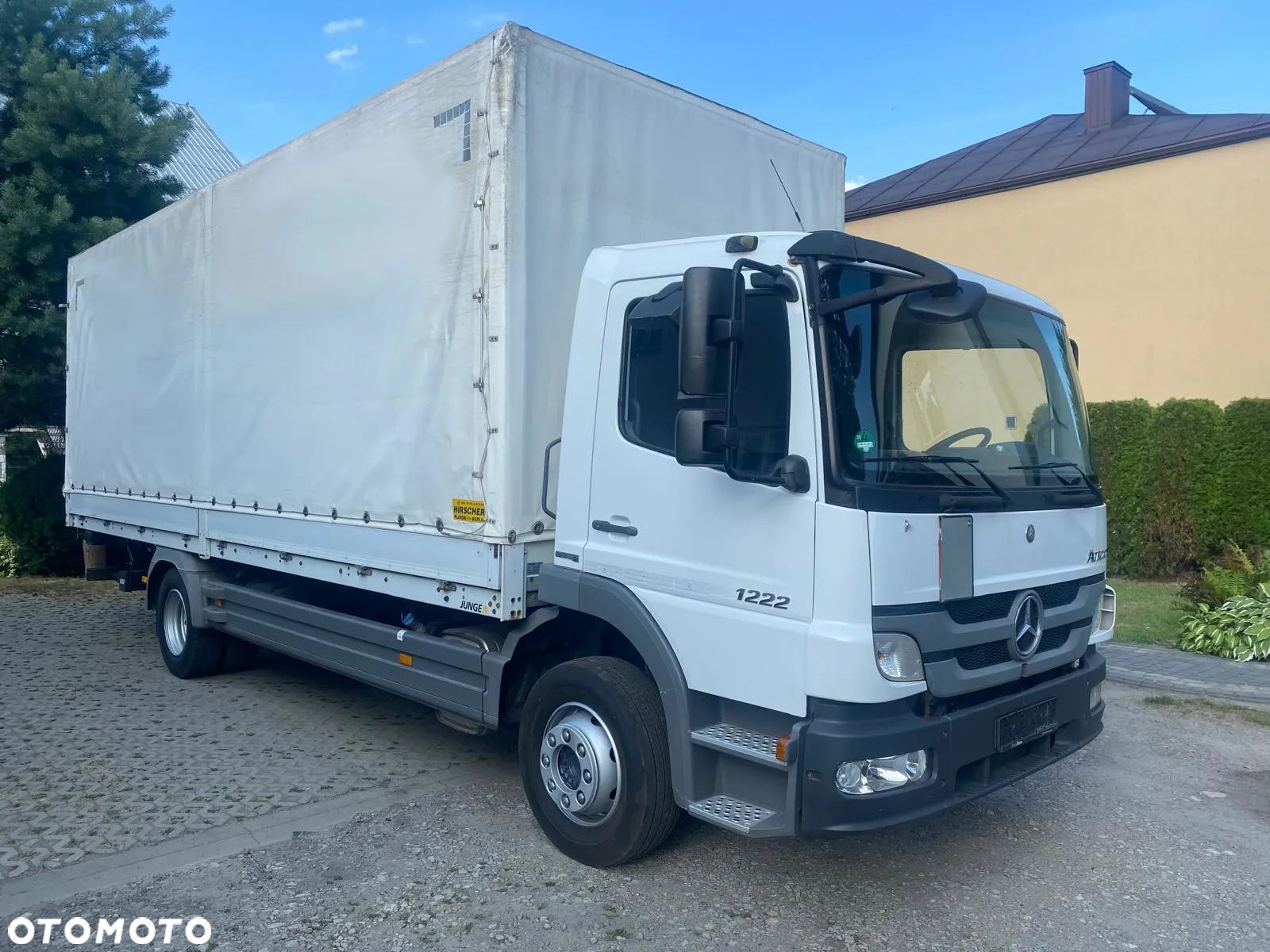Mercedes-Benz Mercedes-Benz ATEGO 1222 / PLANDEKA + WINDA / 515.000 km / EURO 5 / z NIEMIEC - 1