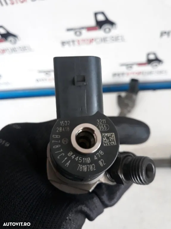 Injectoare BMW SERIA 3 f30 2.0 D  2011 2012 2013 2014 , 0445110478 7810702 - 4