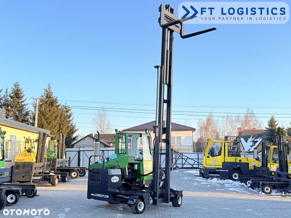 Combilift WÓZEK CZTEROKIERUNKOWY - WIELOKIERUNKOWY | COMBILIFT C4000 | GAS | TRIPLEX 5550MM | POZYCJONER WIDEŁ | PEŁNA KABINA | WOLNY SKOK | STAN IDEALNY | Szeroka oferta wózków czterokierunkowych i bocznych, dopasowanych do różnorodnych potrzeb i zastosowań - 37