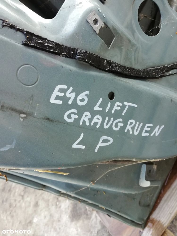 Drzwi lewy przód BMW e46 lift Graugruen - 5