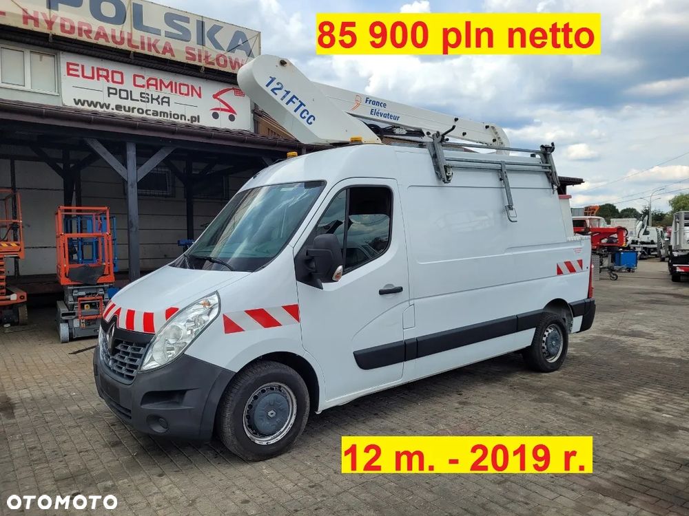 Renault Master podnośnik koszowy zwyżka 12,5 m - 3