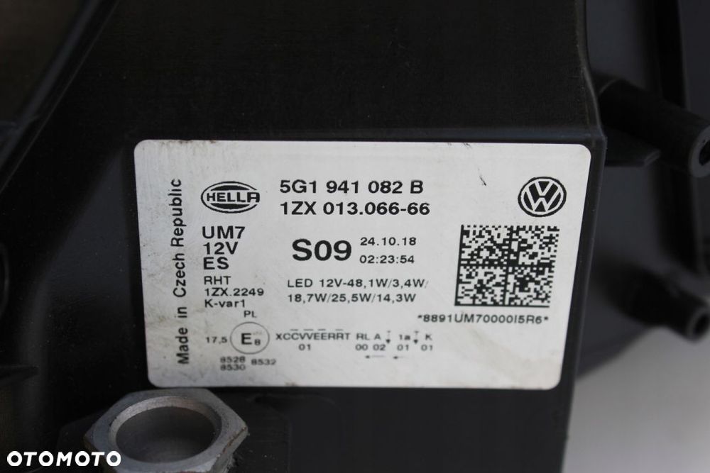 Vw Golf E-Golf VII Lift 2017- Full Led 5G1941082 B - 4