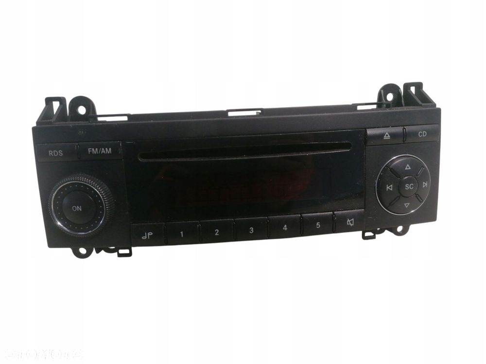 radio cd mercedes w169 a1698200286 - 2