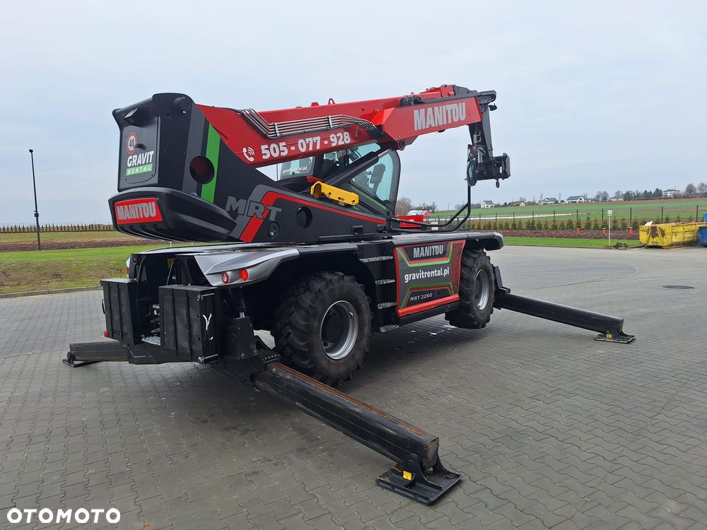 Manitou ładowarka teleskopowa obrotowa MRT 2260 Vision + - 4