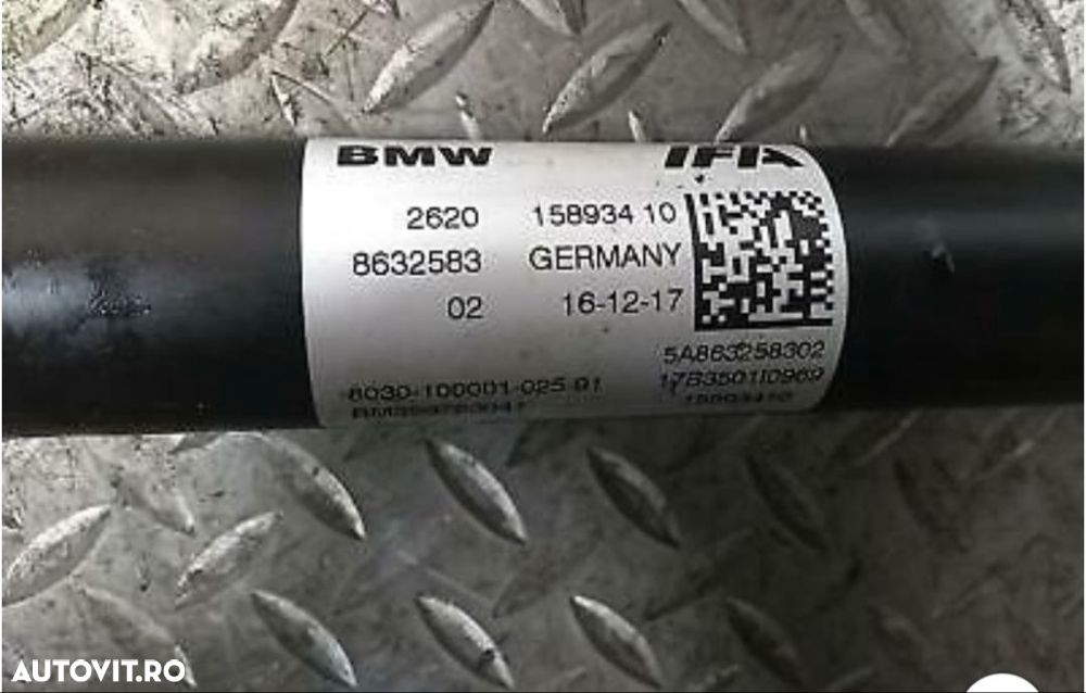 Cardan Grup Diferential planetare planetara fată Bmw 730xd G11 G12 B57 2.56 stânga sau dreapta 740xd 750xd cutie transfer coduri : 8632583. 7648878-06 - 8