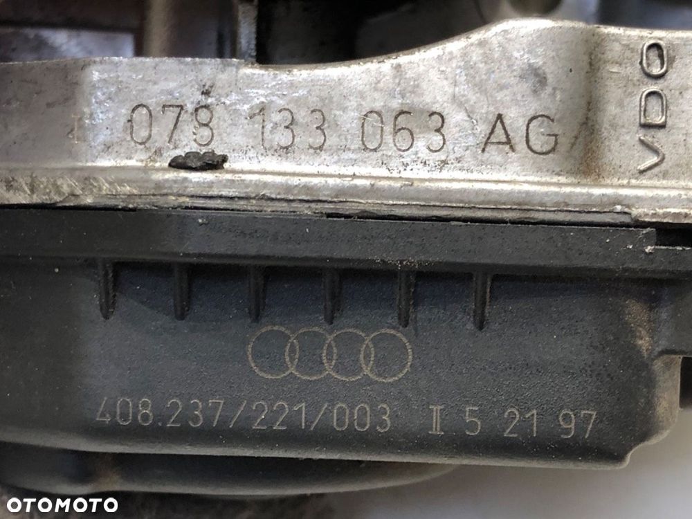 PRZEPUSTNICA  AUDI A6 C5 (4B2) 1997 - 2005 2.4 121 kW [165 KM] benzyna 1997 - 2005 078133063AG - 5