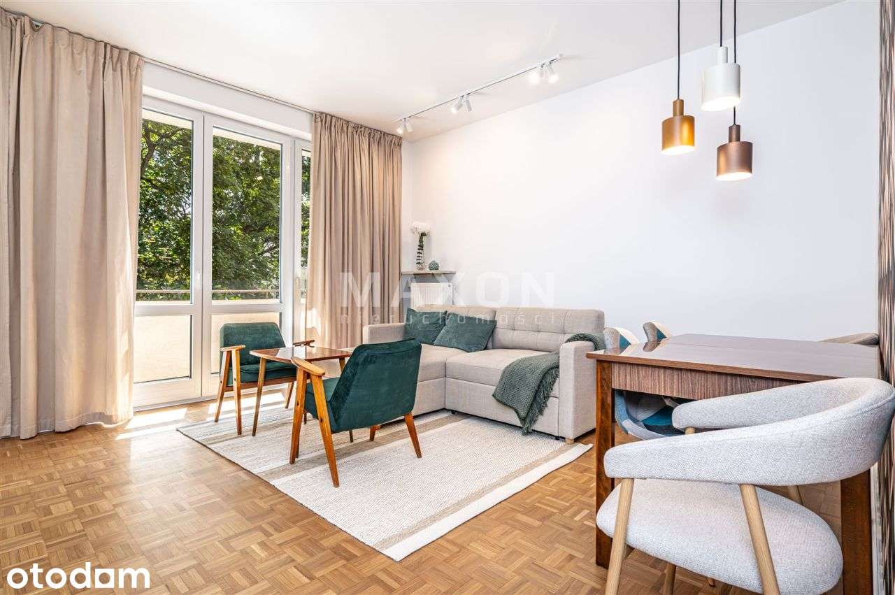 Wyjątkowe 2 pokoje po świeżym remoncie Saska Kępa