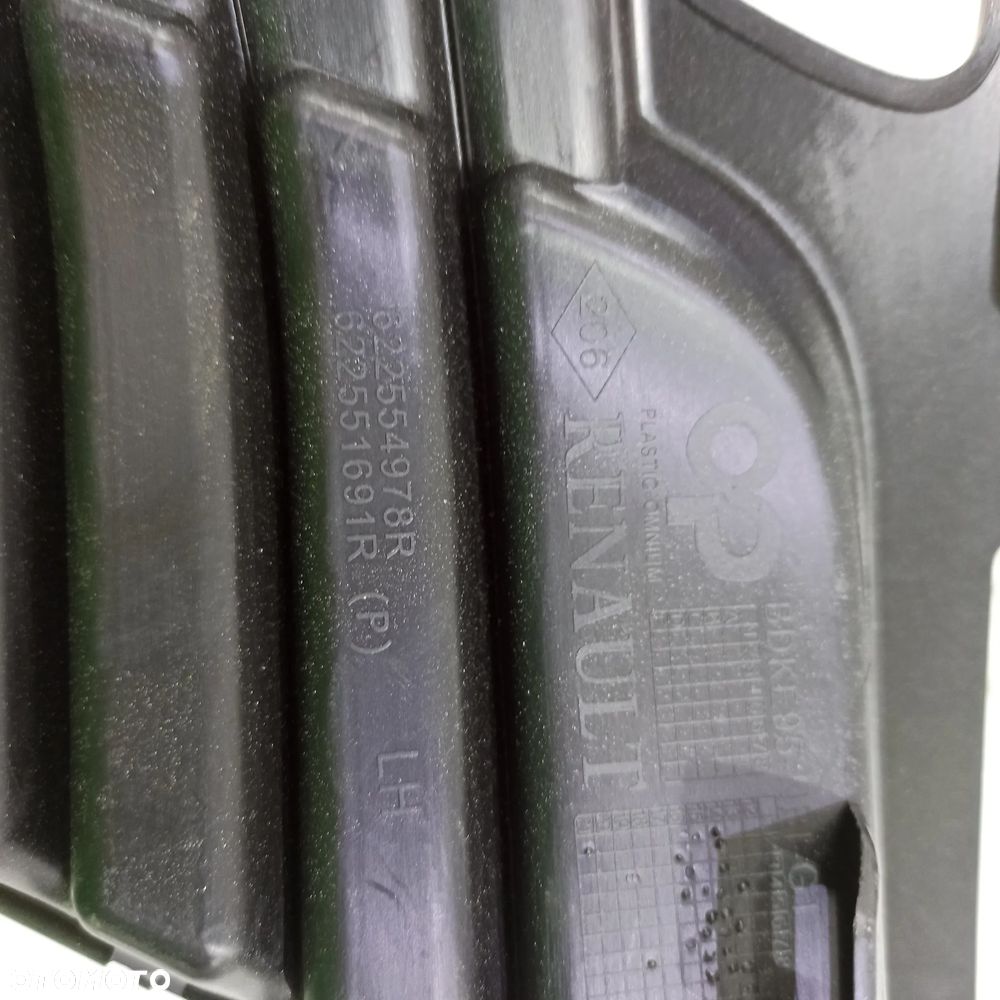 RENAULT MEGANE III LIFT GT LINE KRATKA ZDERZAKA LEWA PRAWA PRZÓD - 3