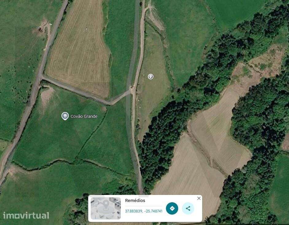 Terreno rústico com 7.120 m2 e vista mar – Remédios, Ponta Delgada - Grande imagem: 3/5