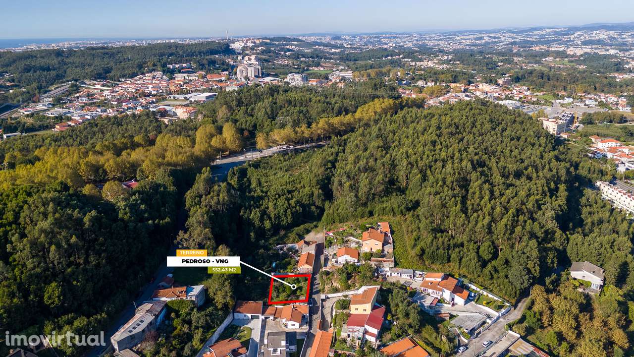 Terreno em Pedroso - Carvalhos, Vila Nova de Gaia, na Srª. da Saúde. - Grande imagem: 5/23