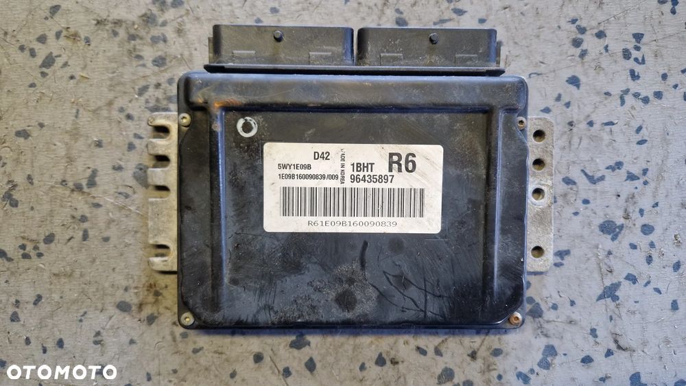 TACUMA REZZO 1.6 16V STEROWNIK SILNIKA 96435897 - 1
