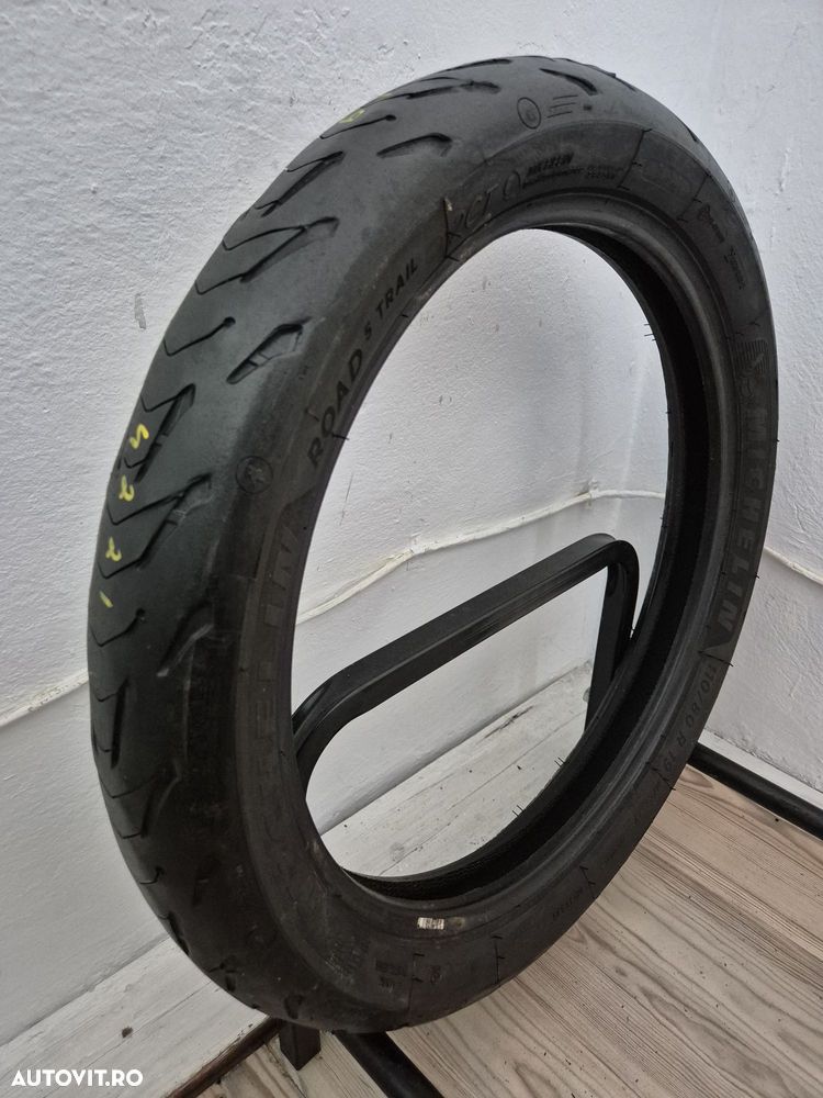 Anvelopa moto 110 80 19 Michelin road 5 dot 4221 - 1