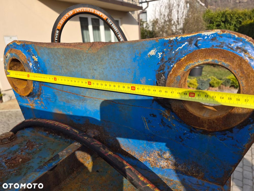 Mc Quaid HH2500 na 2 siłownikach, chwytak hydrauliczny obrotowy sortujący wyburzeniowy kleszcze, waga 1800kg. - 17