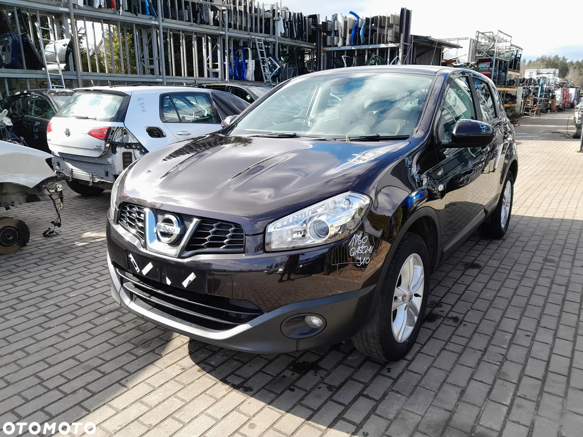 NISSAN QASHQAI J10 KOMPLETNY PRZÓD KOLOR: GAB MASKA ZDERZAK REFLEKTORY PAS PRZEDNI BŁOTNIKI - 3